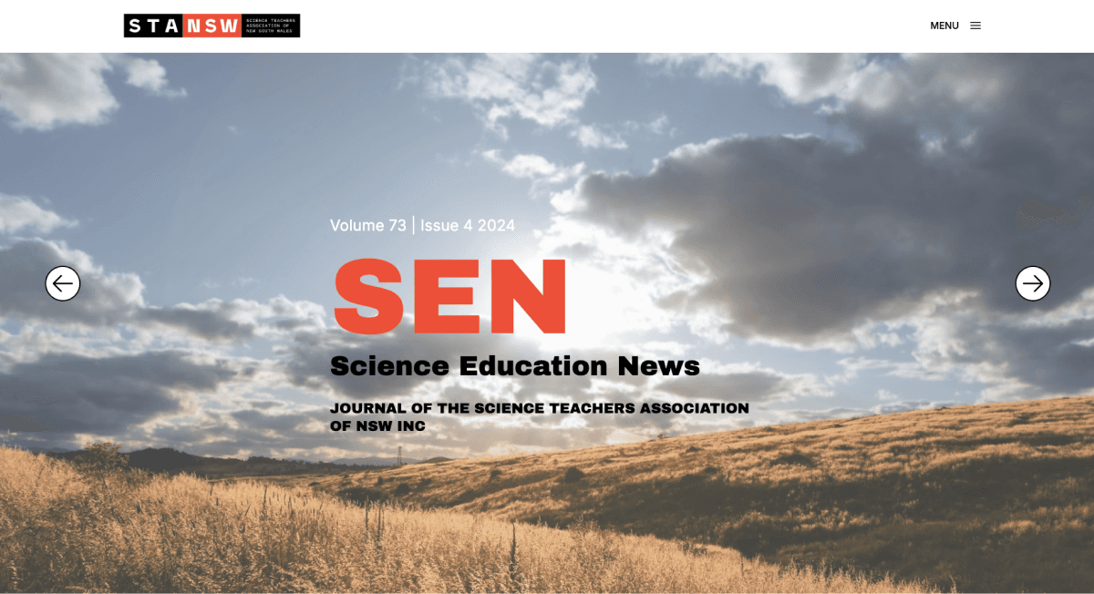 Science Education News publication preview