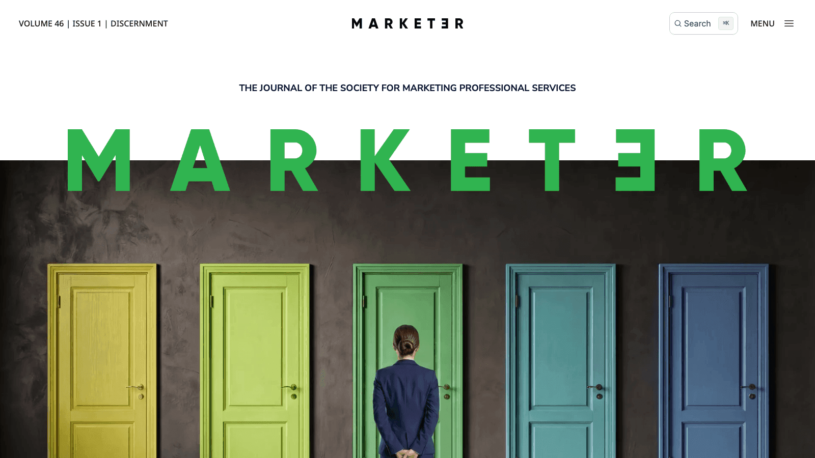 MARKETER Magazine digital publication preview