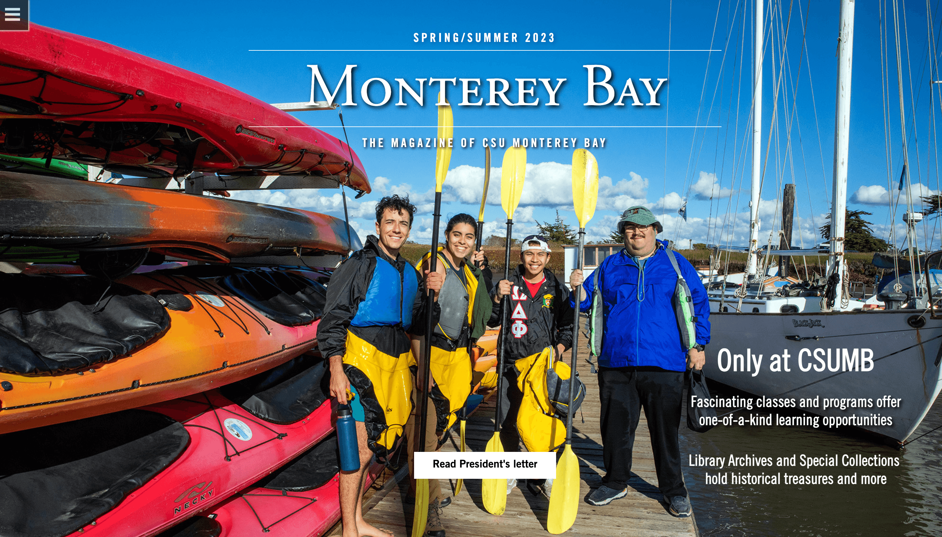 The Magazine of CSU Monterey Bay publication preview