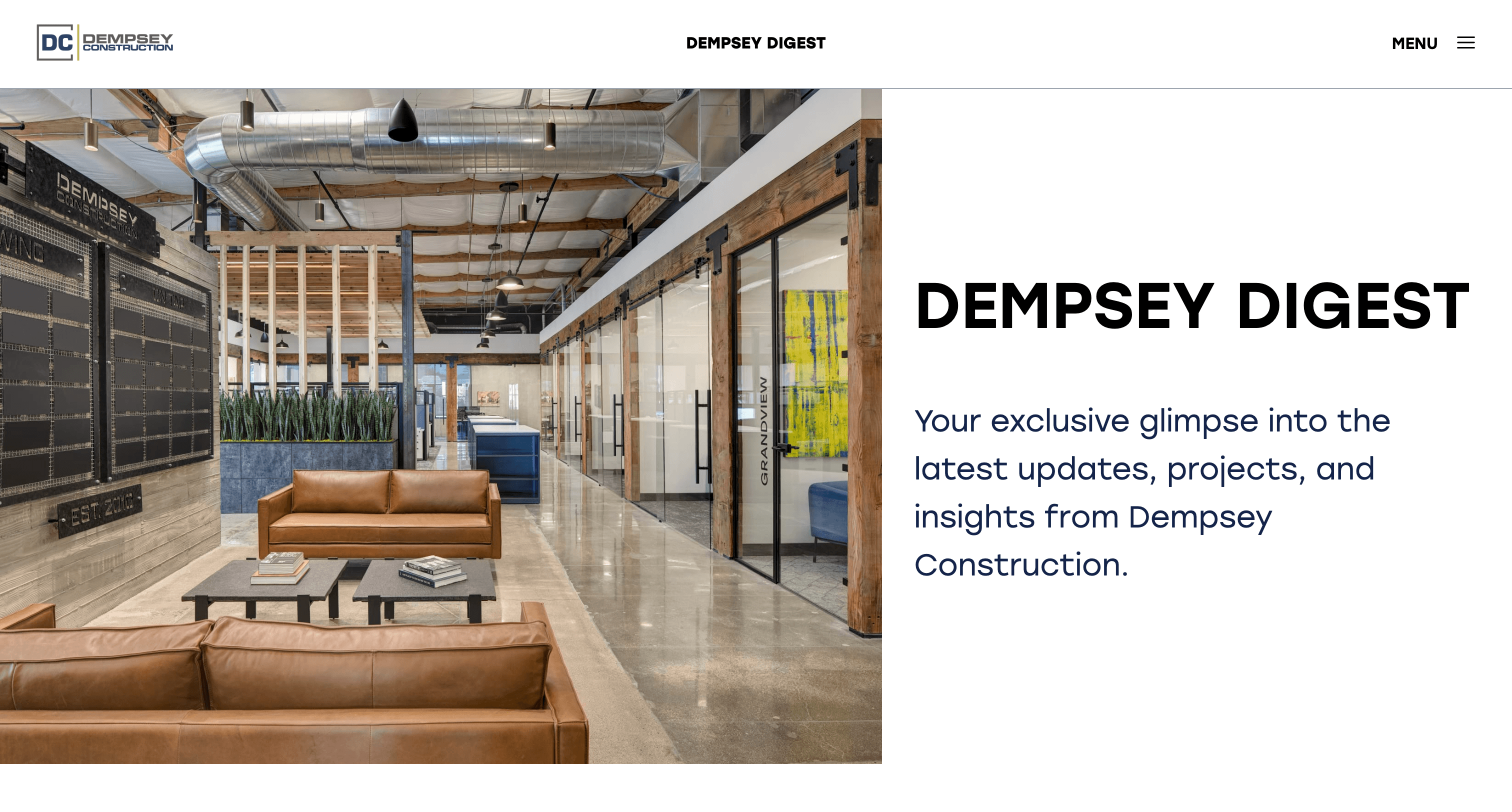 Dempsey Digest publication preview