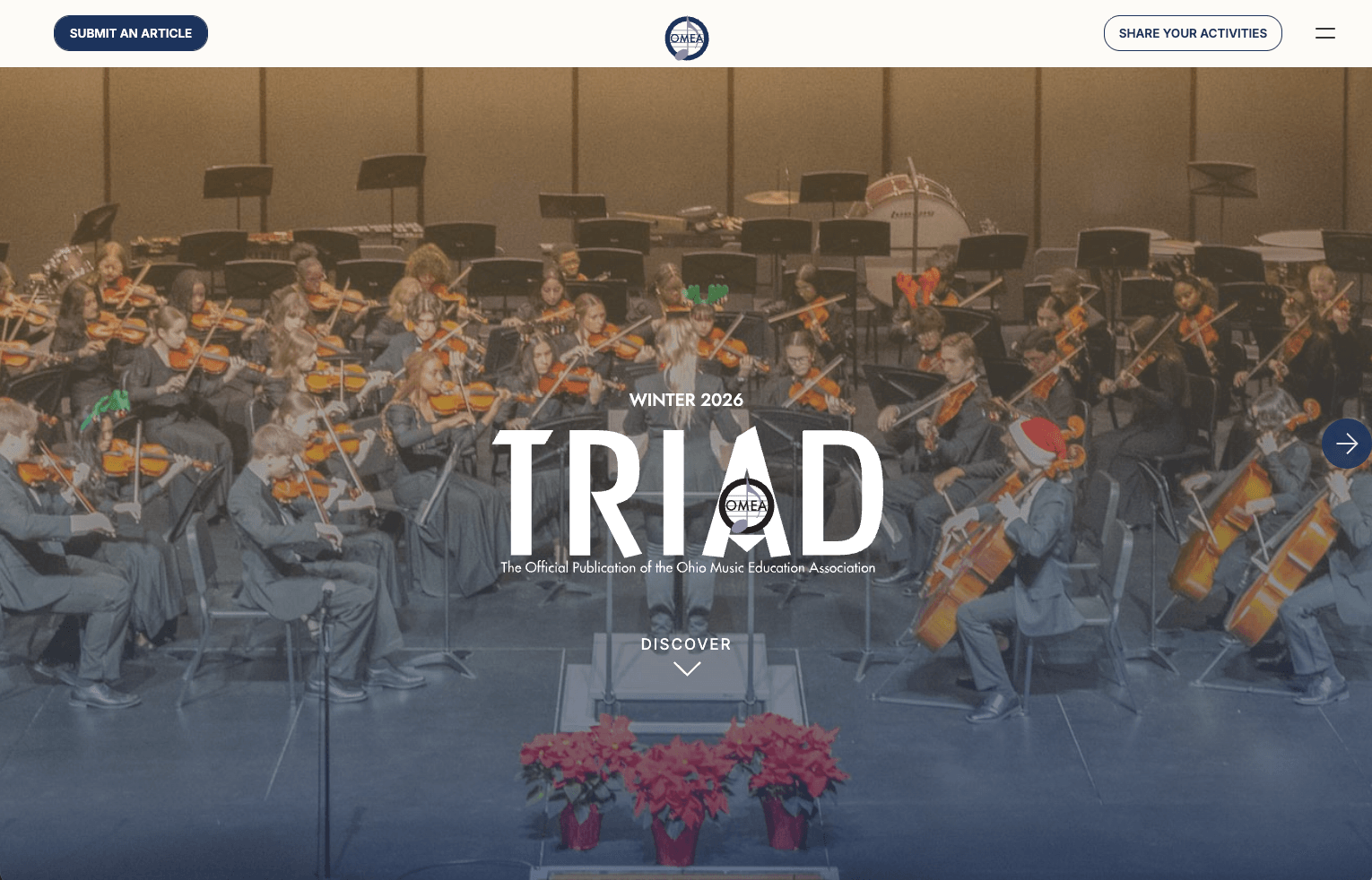 Triad Magazine publication preview